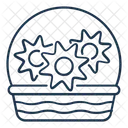 Flower Basket  Icon
