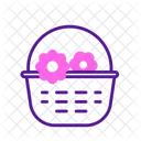 Flower Basket  Icon