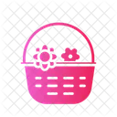 Flower Basket  Icon