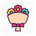Flower Bouqet Bouqet Bookey Icon