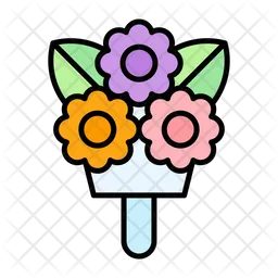 Flower Bouquet  Icon