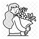 Flower Bouquet  Icon