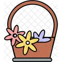 Flower Bucket  Icon