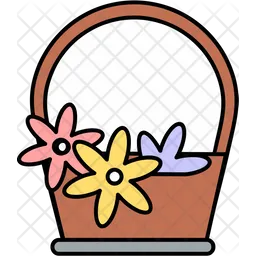 Flower Bucket  Icon