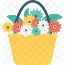 Flower Bucket  Icon