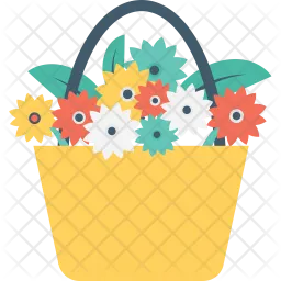 Flower Bucket  Icon