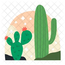 Flower Cactus  Icon