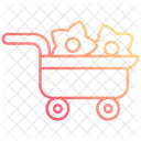 Flower cart  Icon