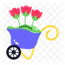 Flower Cart  Icon