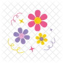 Flower confetti  Icon