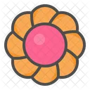 Flower cookie  Icon