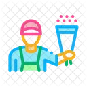 Flower Shop Courier Icon