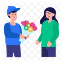 Flower Delivery  Icon