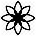 Flower Drawing Decorative Flower Flower Pattern Icon