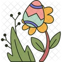 Flower Easter  Icon