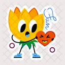 Flower Emoji  Icon