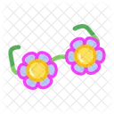Flower glasses  Icon