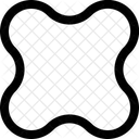 Flower Blob Decoration Icon