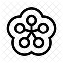 Chinese New Year Flower Blossom Icon