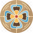 Flower Drawing Latte Icon