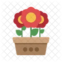 Flower in Pot  Icon