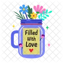 Flower jar  Icon