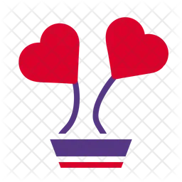 Flower love  Icon