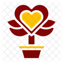 Flower Love Mother Mother Day Icon