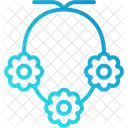 Flower Necklace  Icon