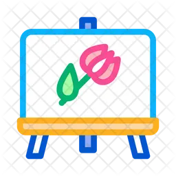 Flower Painting  Icon