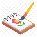 Flower Painting  Icon
