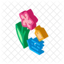 Flower Label Price Icon