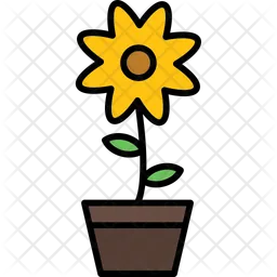 Flower pot  Icon