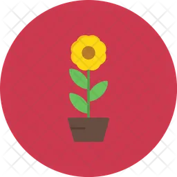 Flower pot  Icon