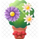 Flower Pot Plant Flower Icon