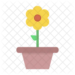 Flower pot  Icon