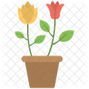 Flower Pot Multi Icon