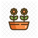 Flower Pot Flower Plant Pot Icon