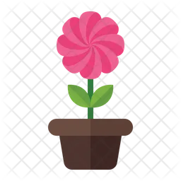 Flower Pot  Icon