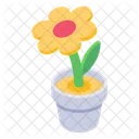 Potted Plant Flower Pot Flower Icon