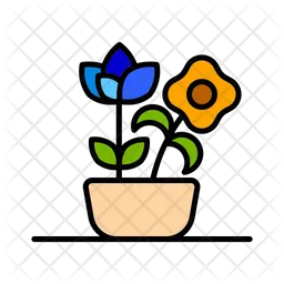 Flower pot  Icon