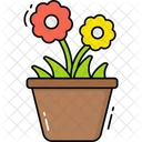 Flower Pot Flower Plant Icon
