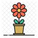 Flower Pot Garden Icon