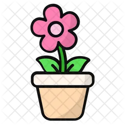 Flower pot  Icon