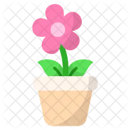 Flower pot  Icon