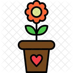 Flower Pot  Icon