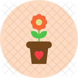 Flower Pot  Icon