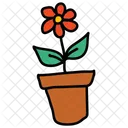 Flower Pot Vase Icon