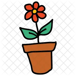 Flower pot  Icon