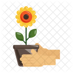 Flower pot  Icon